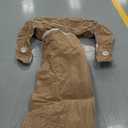 YITAHOME Queen Size Air Mattress with Headboard, 18in Inflatable with Pillow, Blow Up Mattress with Removable Electric Pump, Comfort Air Bed Queen for Camping & Home, Brown