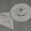 Matane Flush Mount Ceiling Light Fixture with Remote Control, Nightlight 8.7 Inch 18W 3000K-6500K Adjustable, Led Low Profile Ceiling Lights for Bedroom, Living Room,Dining Room, Kitchen, Round White