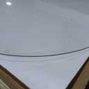 NeuType Glass Chair Mat, Tempered Glass Office Chair Mat for Carpet or Hardwood Floor - Effortless Rolling, Easy to Clean, Best for Your Home or Office Floor (46" Round x 1/4", Transparent)