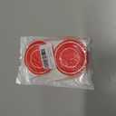 Bling Car Cup Holder Coaster, 2.75 Inch Crystal Rhinestone No Slip Anti Dust Vehicle Water Bottle Mat, Waterproof Auto Interior Drinking Pad Accessories, Universal Fit (Red/White)