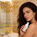 Hair Growth Spray - Scalp & Hair Care with Rosemary and Biotin, Nourishing & Strengthening Formula, Non-Greasy Frizz Control, Lightweight 60ml Bottle (1)