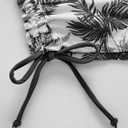 RONGTAI Girls Swimsuits Bikini Swimwear 3 Pcs Summer Bathing Suits for 8-15Y Teens (Black)