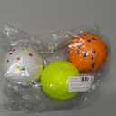 ALPI Chomp Ball - Durable Chew Toys for Dogs & Other Pets - Stimulating Dog Toys for Aggressive Chewers - Soft Dog Chews - 3-Pack, Assorted