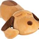 Soft Large Dog Plush Hugging Pillow, Giant Dogs Puppy Stuffed Animals Toy Gifts for Kids, 19.7" (Medium (Pack of 1))