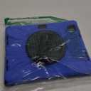 BRAECN for iPad Air 11 Inch M3/M2 (6th Gen) Case 2025/2024,iPad Air 5th /4th Gen 10.9 Heavy Duty Case with Pencil Holder, Hand Strap, Kickstand, Shoulder Strap for iPad Pro 11 -Blue