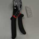 Miter Shears, Multi-Angle Shear Cutter with 10 Replacement Blades, 45-135 Adjustable for Trunking, Soft Wood & Plastic, Heavy-Duty Titanium Alloy, Non-Slip Grip, Safety Lock