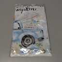 GREHUMOR Little Pumpkin Baby Shower Tablecloth a Sweet Little Pumpkin is on The Way Theme Blue Floral Truck Table Cover Plastic Disposable for Autumn Thanksgiving Baby Shower Party Decoration