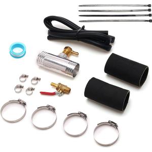 1 3/4" Diesel Installation Kit, Diesel Auxiliary Tank Install Kit Compatible with Gravity Fueled Auxiliary Fuel Tank, Only for Diesel (11408)