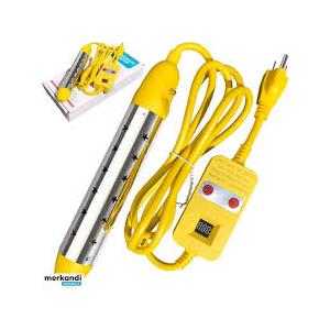 Portable Water Heater – 1500W Immersion Heater for Bathtub, Bucket, Hot Tub, and Mini Inflatable Pool – Fast Heating with Rust-Resistant 304 Stainless Steel Cap