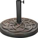 Elevon 35lb Heavy Duty Umbrella Base, Bronze