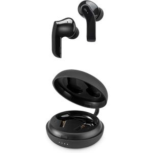 iLive Electronics Truly Wire-Free Earbuds with Active Noise Canceling, Charging Case, Includes 3 Set of Ear Tips, Black (IAEBT600B)