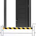 Aluminum Flood Protection Barrier for Doors, Quick Detachable Reusable Flood Control Baffle - Front Door/Basement Entrance/Backyard Flooding Water Barriers (30" - 32" Door)