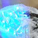 Christmas Lights Outdoor Decorations 13.8ft 200 LED Christmas Lights with 12 Stars,Dimmable Curtain Fairy Light with 8 Modes for Wedding Party Holiday Christmas Decor(Multicolor)