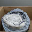 Air Mattress Twin with Built-in Pump, Blow Up Mattress with Soft Flocked Top, Leakproof Inflatable Mattress, Foldable Waterproof Air Bed for Home, Guests, Camping, with Storage Bag (Deep Blue)