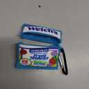 Oqplog for AirPod Pro 2019/Pro 2 Gen 2022 Case Food Design Cover for AirPods Pro Silicone Cases Air Pods Pro Cute Funny Cartoon 3D Kawaii Fun Soft Cool Unique for Girls Boys Teen Girly (Fruit Candy