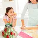 3 x 4-Cavity Reusable Christmas Tree Candy Silicone Mold, Exquisite Christmas Cake Decoration Fondant Molds, for Christmas Party Dessert Ornaments, Cookies, Chocolate Dough, Clay Resin Plaster