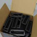 Jumpso 2 Rolls 26FT 2 inch Wide Cable Straps with 20 Buckles, Heavy Duty Nylon Hook and Loop Straps for Fastening Securing, Reusable Cut-to-Length Molle Straps for Organizer or Storage, Black