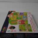 Battat Education Knock-Knock Who's Inside? Lock & Latch Board Wood Puzzle