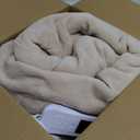 Sunbeam Royal Ultra Fleece Heated Electric Blanket Full Size, 84" x 72", 12 Heat Settings, 12-Hour Selectable Auto Shut-Off, Fast Heating, Machine Washable, Warm and Cozy, Pebble