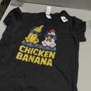 Funny Chicken Banana T-Shirt, Size S
