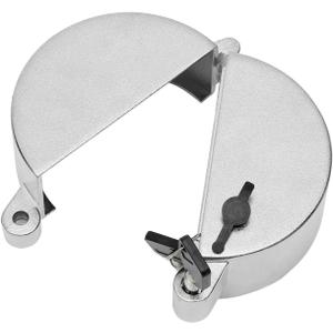 Semi Truck Locking Fuel Cap Cover Diesel Zinc Fuel Tank Cap Cover Compatible with Freightliner, Sterling and Western Star Class 8 Trucks