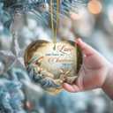 6 x Nativity Christmas Ornaments 2026 - Nativity Scene Ornaments for Christmas Tree, Baby Jesus, Catholic Christian Gifts for Friend, Religious Gifts for Women Christian, The Holy Family Xmas Decor