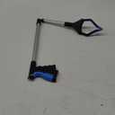 Grabber Reacher Tool, 32" Grabbers for Elderly, Lightweight Extra Long Handy Trash Claw Grabber, Mobility Aid Reaching Assist Tool for Trash Pick Up, Nabber, Litter Picker, Arm Extension (Blue)