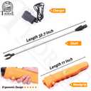 Cattle Prod, Waterproof Cattle Prod Stick with LED Light, Livestock Prod for Modern Livestock Management, X Series