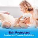 CareAll Zinc Oxide 20% Skin Protectant Barrier Ointment 2 oz (3 Pack), Relieves, Treats and Prevents Minor Skin Irritations due to Diaper Rash. Helps Seal Out Wetness. Protects Chafed Skin.