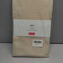 maxmill Weaved Texture Rectangle Tablecloth Water Resistant Wrinkle Free Spill-Proof, Soft Table Cloth for Dining Room Decoration, Banquet Parties Event Holiday Dinner, 60 x 84 Inch Natural