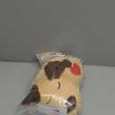 BEVERLYSHARK Heartbeat Puppy Toy Soft Dog Anxiety Relief Calming Aid Plush Stuffed Animal with Heartbeat Pet Sleep Calming Aid Toys Dog Heartbeat Toy for Pet Dogs Cats (Yellow)