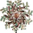 20 Wind Spinners Outdoor,Large Wind Spinner Waterproof,Metal Wind Spinners Double Kinetic Windmill for Yard,Vintage Wind Sculptures & Spinners with 5 Stakes,Pinwheels for Yard and Garden