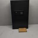 25.6" Tall Fireproof Wall Safes Between the Studs 16" Centers, Hidden Wall Safe with 2 Removable Shelf & Hidden Tray, Heavy Duty Wall Mount Safe for Firearms, Money, Jewelry, Passport Black