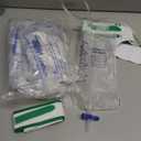 Bag for collecting urine for leg - disposable - capacity 750 ml - tube 35 cm - anti-reflux valve - T drain 