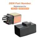 WATERWICH Starter Solenoid Relay Compatible with Kymco Mongoose 70 90 Arctic Cat 90 2000-2019 Replacement for 3303-143 38500-KKDK-900