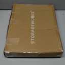 StorageWorks Recycling Bin with Lid, 29Gal Large Recycling Bin for Kitchen, Indoor Recycling Bins with 2 Reusable Washable Bags for Bottles and Cans, Steel Frame Fabric Sorter, 110L, Beige