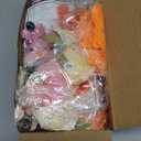 XunYee 6 Pcs 35.4 ft Flower Garlands Artificial Wildflower Vines Floral Hanging Backdrop Fake Flower Garlands Faux Silk Wildflower Vine for Wedding Bridal Shower Home Garden Wall Arch Decor(Rose)