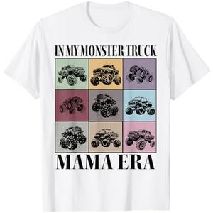 In My Monster Truck Mama Era Monster Truck Mom T-Shirt Small 
