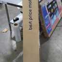 Mellow Naturalista Classic 12 Inch Solid Wood Platform Bed with Wooden Slats, Cal King, Natural Pine