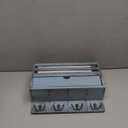 Rebee Vision Rustic Mail Organizer Wall Mounted with Drawer Organizer  Farmhouse Key and Mail Holder for Wall with 7 Key Hooks  Home Essentials for Room Decor Aesthetic (Distressed Blue)