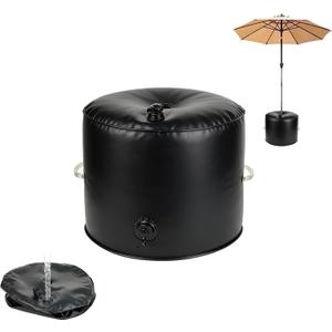 110 LBS Patio Umbrella Base Weight Bag, Heavy Duty Water Filled Umbrella Weights, Weatherproof Foldable Base Weight for Outdoor Market Umbrella, Cantilever & Offset Bases, Fits 1.5" Pole