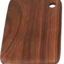 Walnut Wood Cutting Board for Camping, Picnic, BBQ - Portable Lightweight Kitchen Chopping Board Perfect for chopping Fruit and Vegitables. Made in the USA