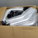 MOOSUN Universal 3" Inch Aluminum Intercooler Piping U-Pipe Kit with Coupler Black and T-Clamps