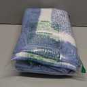 OLANLY Bathroom Rugs 24x16, Extra Soft and Absorbent Microfiber Bath Mat, Non-Slip, Machine Washable, Quick Dry Shaggy Bath Carpet, Suitable for Bathroom Floor, Tub, Shower (Small, Blue)