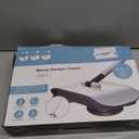 Sweeper Cleaner with 7 Replacement Parts for Home Office for Hardwood Floors and Tile, Pet Hair Dust Scraps Paper & Small Rubbish Cleaning, Not for Carpets (Black)