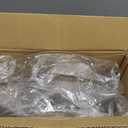 2 Pack Lazy Susan, 10.5 Inch Lazy Susan Organizer, 360 Degree Swivel, for Kitchen, Pantry, Refrigerator, Bathroom and Vanity Countertops (Clear) (2P-10.5 Inch)