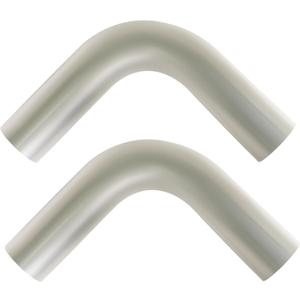 3 inch OD 90 Degree Exhaust Pipe Stainless Stee Mandrel Bend Elbow 90 Degree 3" Exhaust Bend Pipe Tube for Car Modified Exhaust System, Universal Fit, 5.9" Leg Length, 2 Pack