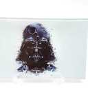 E.G.G. Shatter Resistant Glass Tray: Decorative Tray/Rolling Tray/Collectable/High Resolution/Great Gift (Vader's Star Wars)