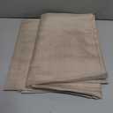 Faux Linen Tablecloths for Rectangle Tables: Water & Stain Resistant Farmhouse Table Cloth, Washable Burlap Textured Table Covers for Kitchen Dining Party(2 Pack, 60x84 Inch, Nature)