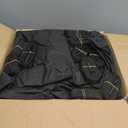 1200D Waterproof Boat Cover - Fits 16' to 18.5' ft Bass, V-Hull, Tri-Hull, Fish & Ski, Runabout Bowrider Boats - Heavy Duty Canvas Black